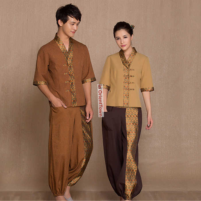 Spa Wellness Thai - 태국식 스파 마사지 상의 + 하의