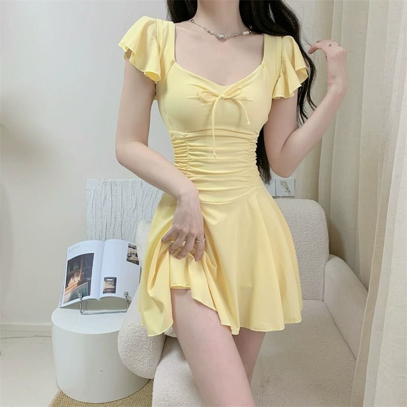 Spa & Wellness Hotel Diamond Ustroń - 2026 여성용 오픈 백 반팔 수영복