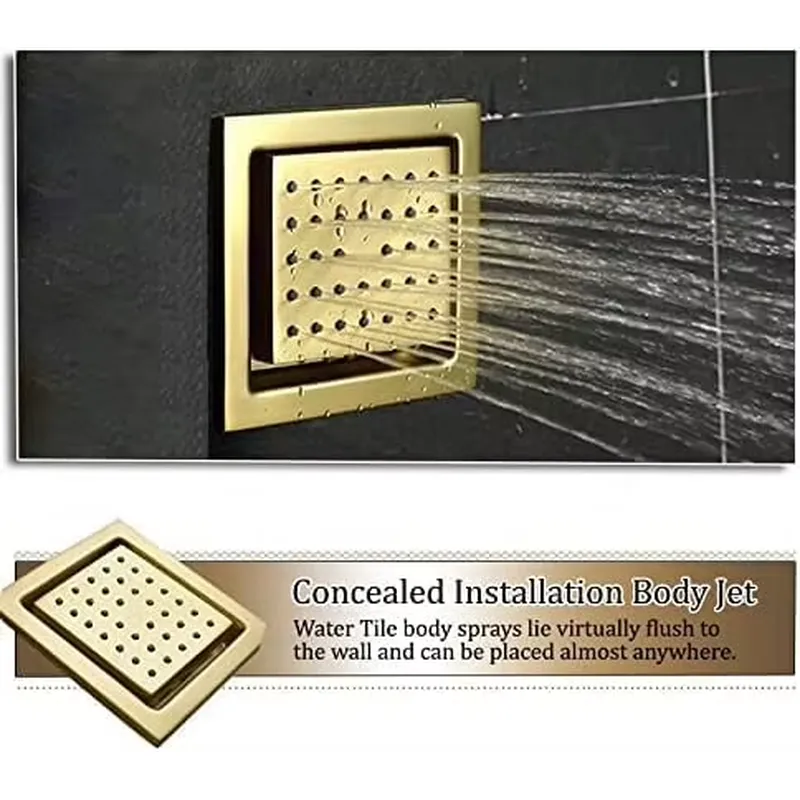 스마트 LED 샤워 세트 욕실 음악 내장형 레인폴 시스 - Spa & Wellness Hotel Diamond Ustroń 리뷰 및 가격